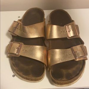 Birkenstock Shoes - Rose gold Birkenstock’s Birkenstock Shoes - Rose gold Birkenstock’s